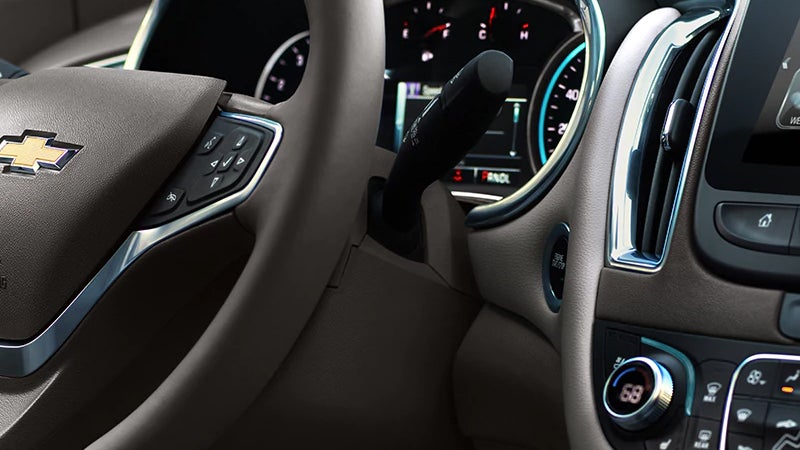 Chevrolet Malibu near steering view