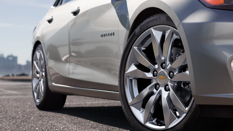 tire design in Chevrolet Malibu