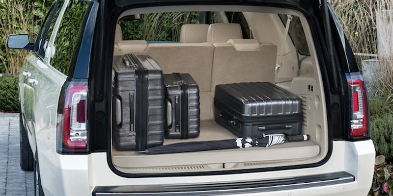 storage structure in GMC Yukon