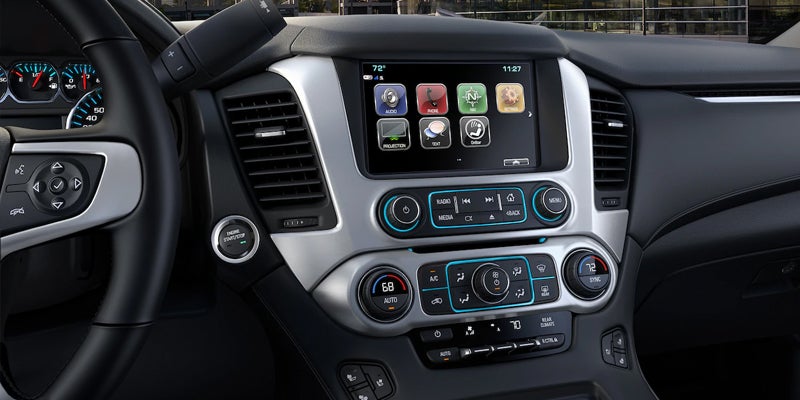 touch screen display in GMC Yukon